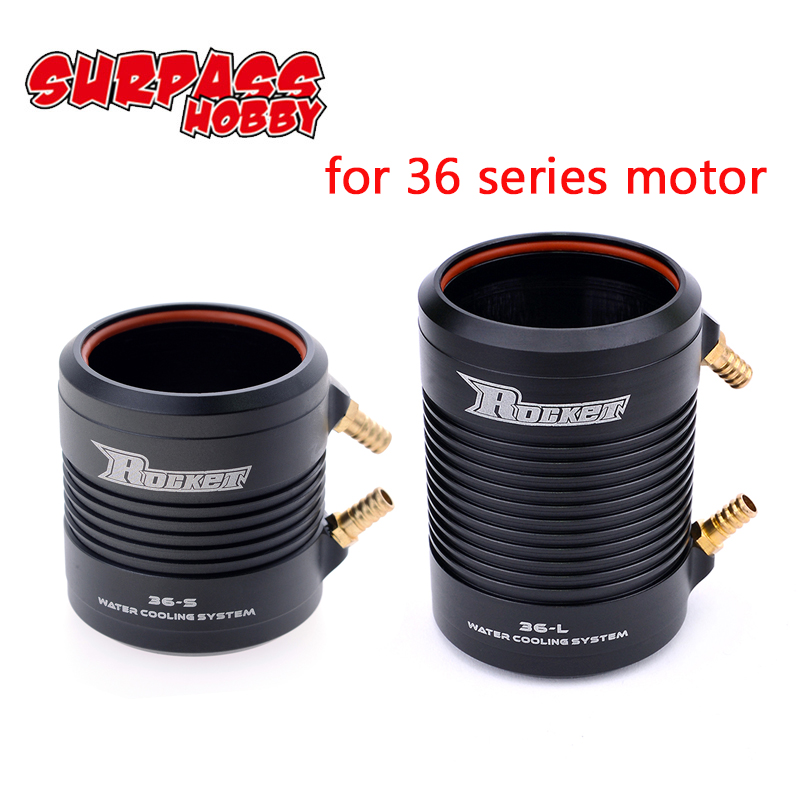 SURPASS HOBBY Rocket 36-S/36-L RC Boat Motor - Water Cooling Jacket - 1100KV Brushless Motor