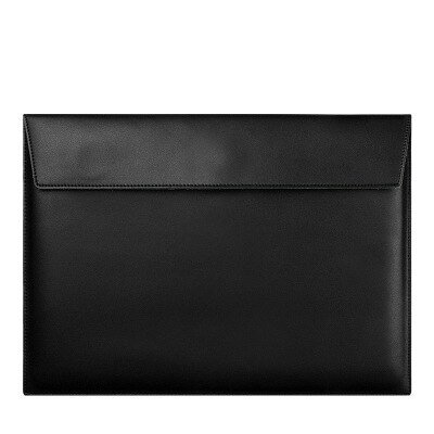 Moderna funda Unisex para portátil, de piel sintética, con hebilla magnética, 11,6, 12 y 13,3, para Apple Macbook Air Pro 11, 13, Retina y 15, para Notebook: Cross section black / For Macbook 12 inch