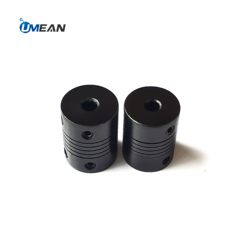 1pc CNC Motor Connector Shaft Adapter Encoder Couple Flexible Coupling 5*8 5mm to 8mm D19L25 Coupler for 3d printer parts