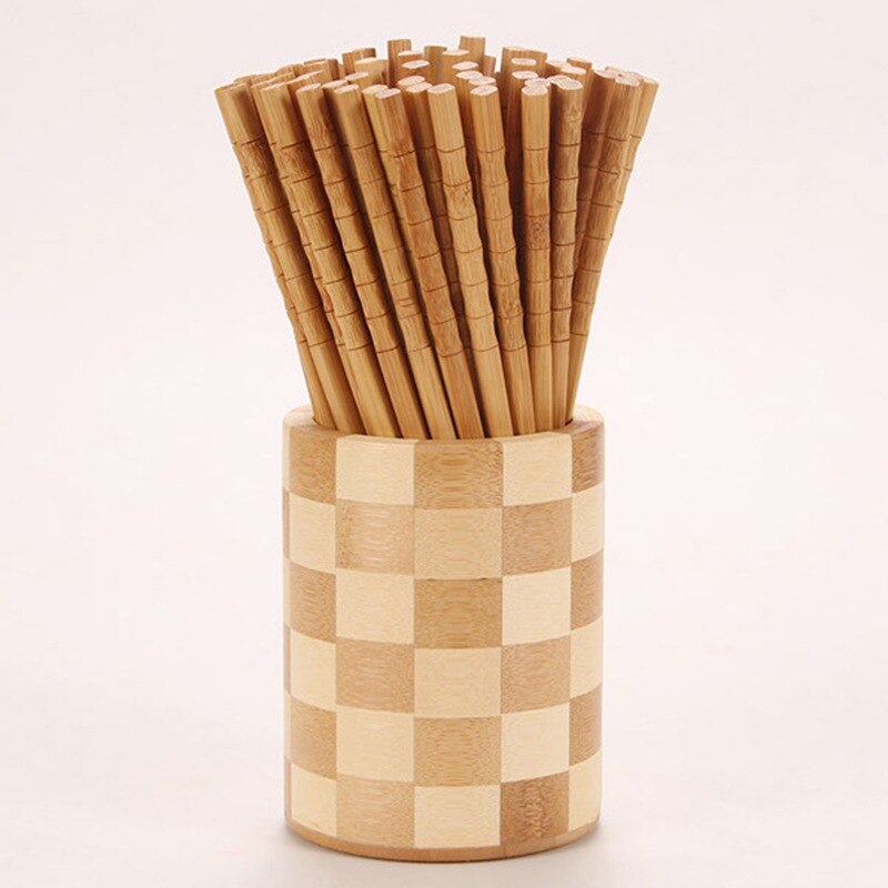♕Baguettes de 24CM en bambou carbonisé, antimoisissure et antidérapant, baguettes de gourde