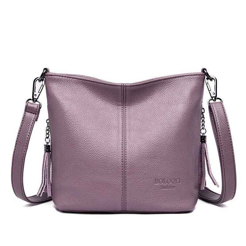 Ladies Hand Crossbody Bags For Women Luxury Handbags Women Bags Small Leather Shoulder Bag Bolsas Feminina Sac: Purple