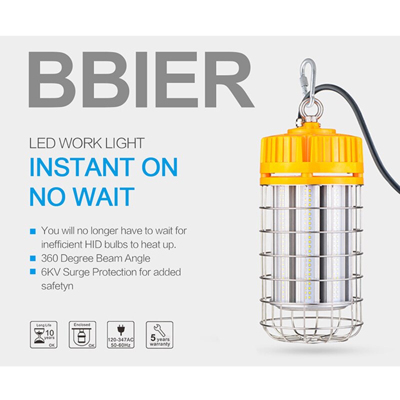 80W 100W 120W 150W Explosion Proof Temporary Led Construction Work Light