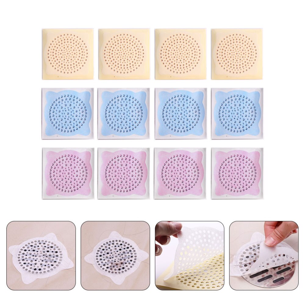 Sticker Sewer 30PCS Floor Drain Stickers Sewer Hair Filter Scree... – Grandado