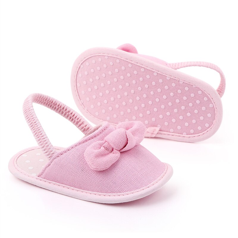 Baby schuhe mädchen Nicht-Unterhose kleinkind mädchen sandalen Baby Mädchen Sandale Schuhe gehen Lernen Weichen Sohlen Nicht-Unterhose Plaid Bogen Tuch