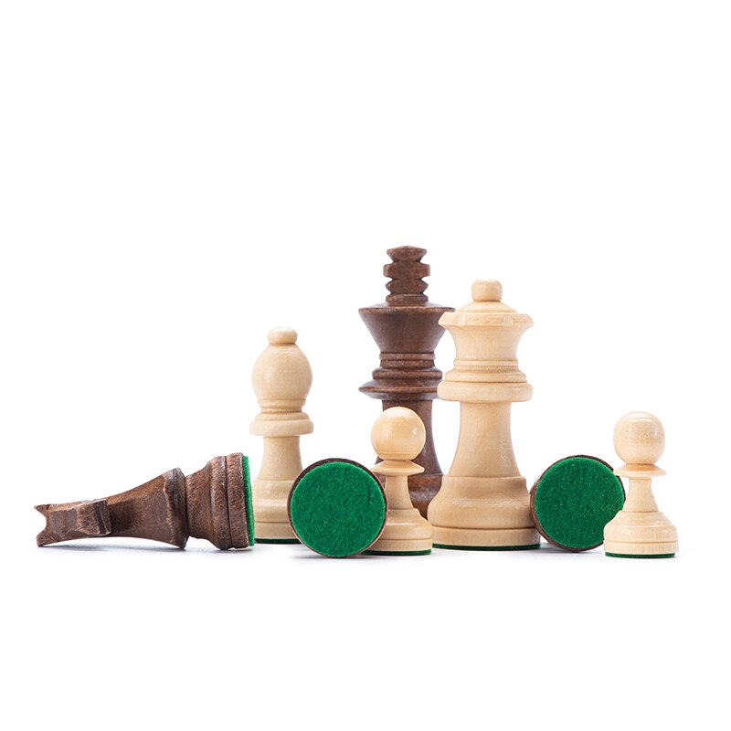 Luxury Chess Set Chess Pieces Wooden Set Magnetic Chess Set Chess Pieces Vintage Games Ajedrez Children Adult Games