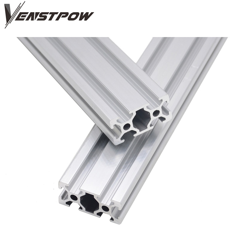 CNC 3D Drucker Teile 2040 Aluminium Profil Europäischen Standard Eloxiert linear Schiene Aluminium Profil 2040 Extrusion 2040 cnc teil