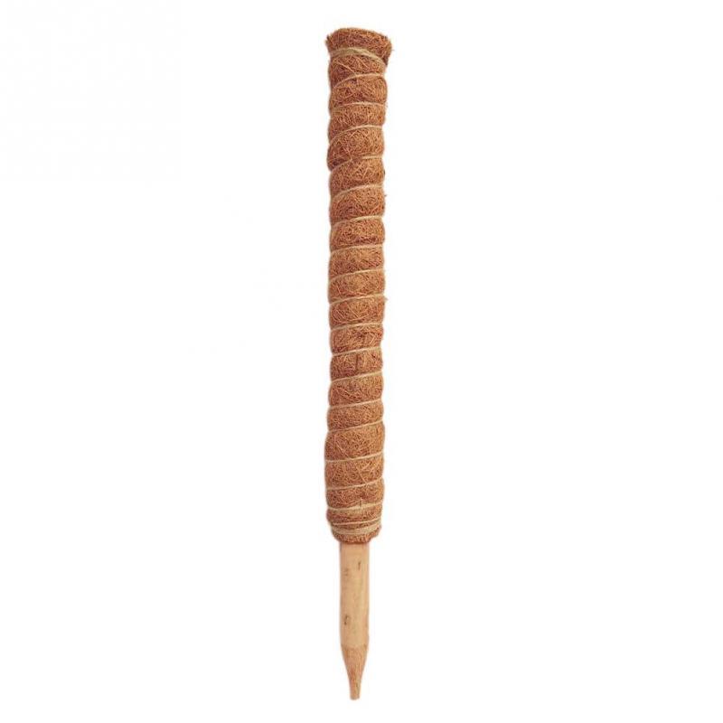 30cm/50cm planta trepadora asta tótem de coco de jardinería segura para plantas trepadoras enredaderas y enredaderas soporte de plantas: Marrón