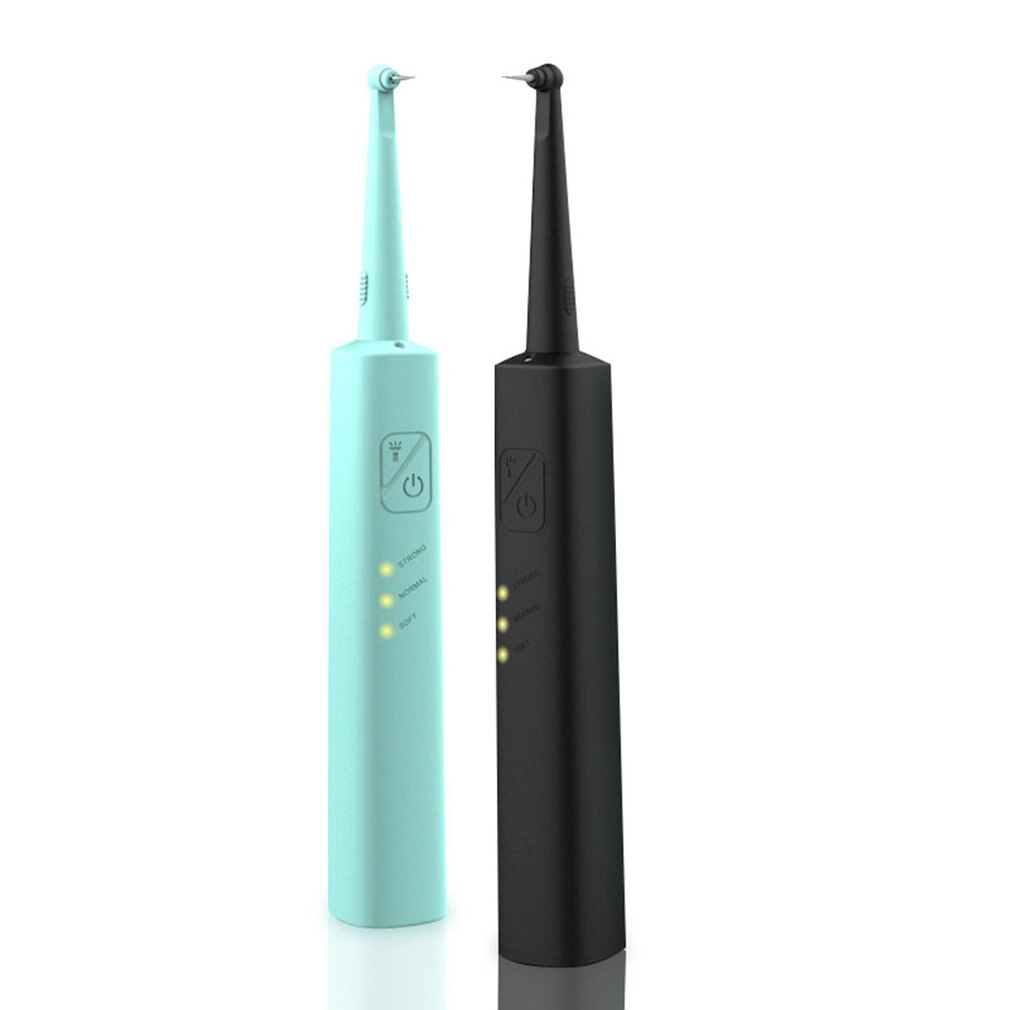 Portable Electric Shock Tooth Cleaner Plaque Remover Home Care Teeth Essential