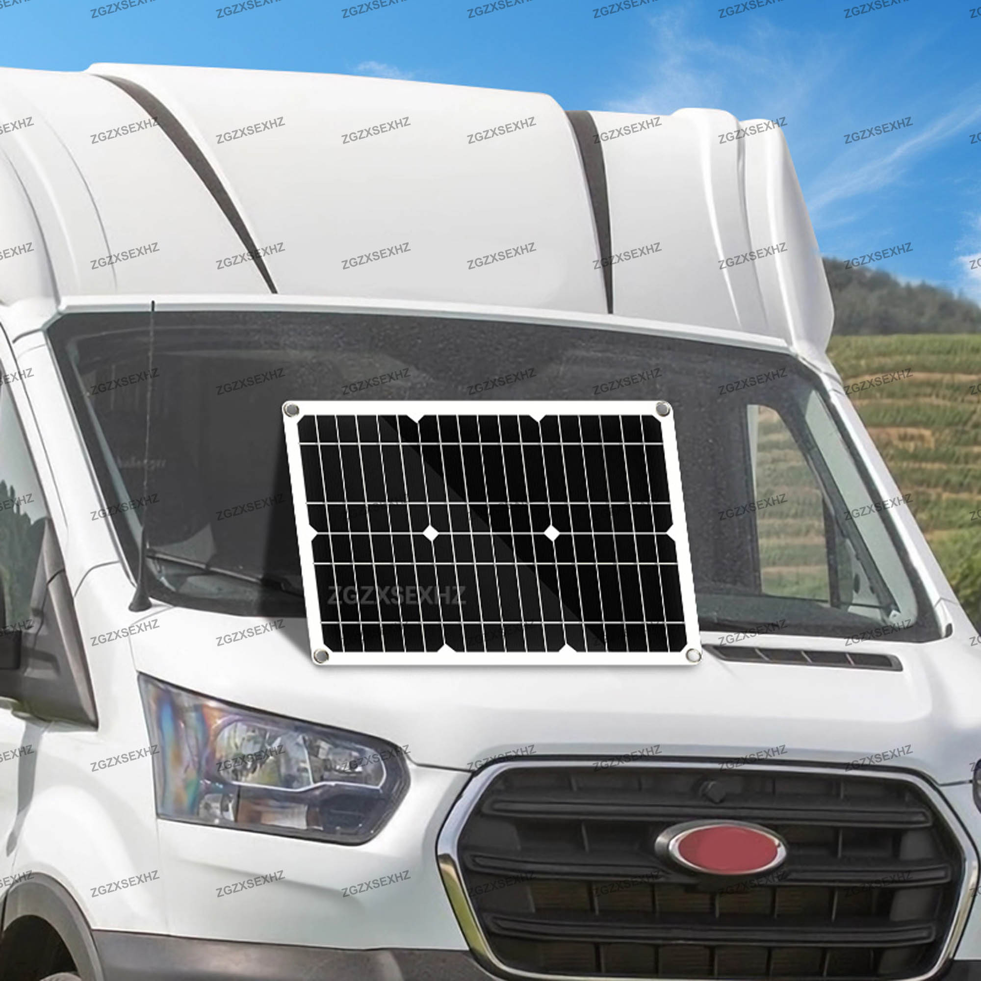 20w przenośne panele słoneczne z ładowarką i akumulatorem słonecznym do telefonów kempingowych, urządzeń usb, 12v/5v zasilacze dc do kempingu