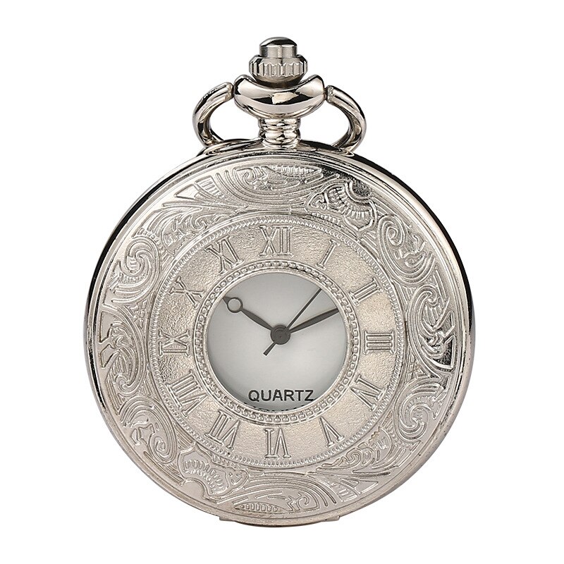 LYMFHCH Vintage Zakhorloge Met Romeinse Cijfers En Ketting - Elegant Geschenk