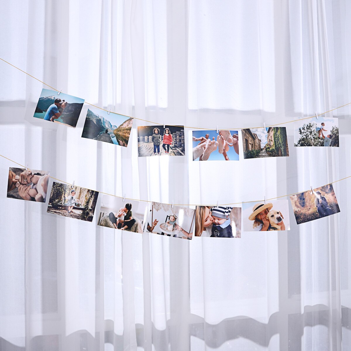 100 Pcs Houten Veelzijdige Picture Photo Clips Paper Wasknijper Clips Kabel Clips Foto &#39;S Organizer Voor Opknoping Schilderen Kunstwerk