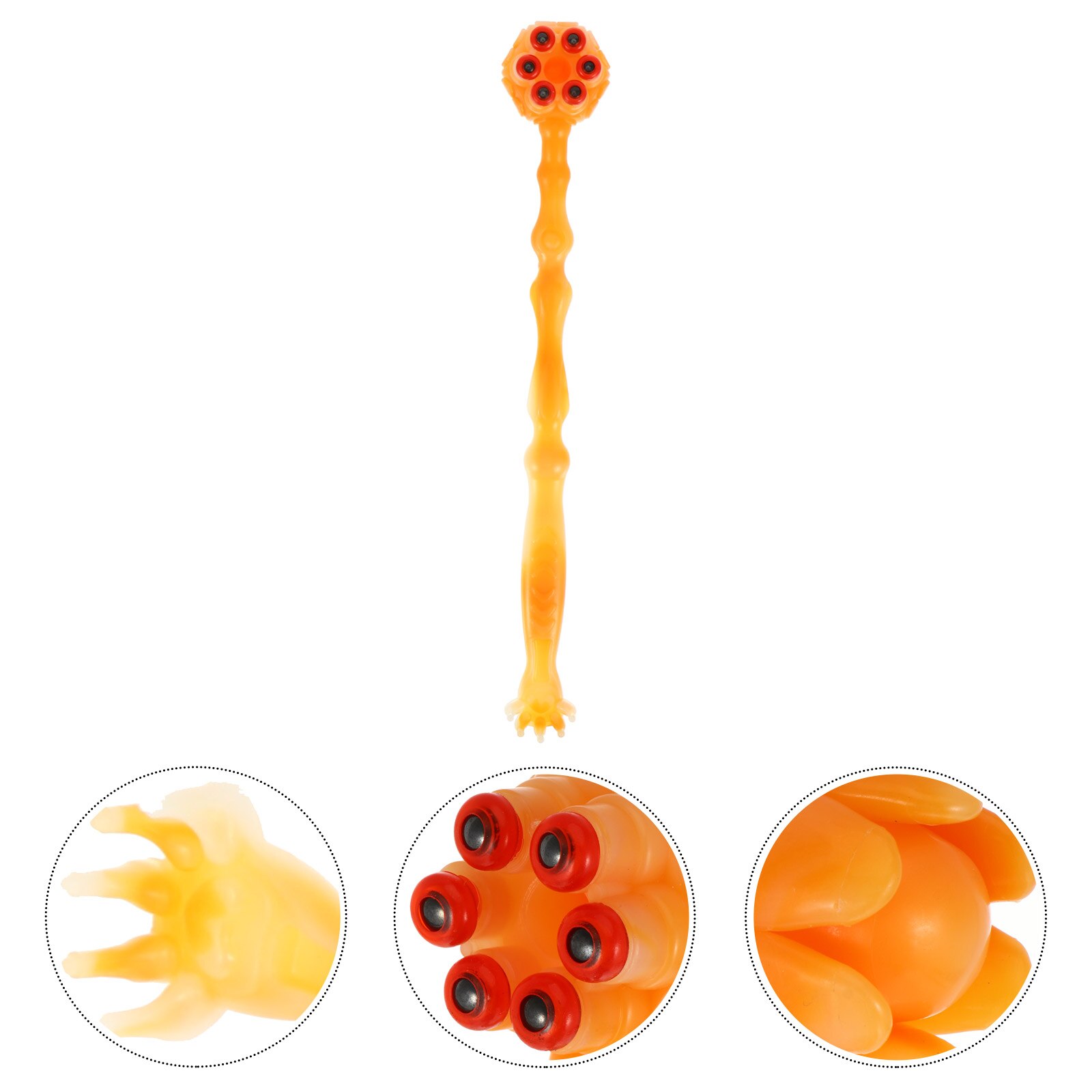 3 pcs Portable Knocking Hammer Stress Knocking Stick Back Scratcher Tool