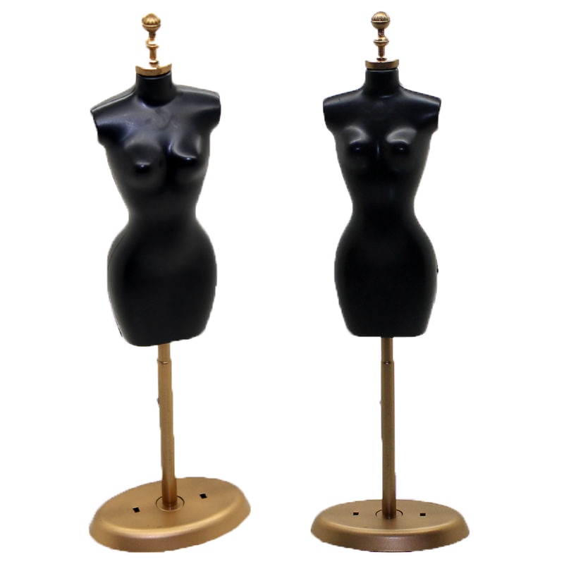 Dolls Display Stand Gown Dress Clothes Rack Doll Mannequin Model Holder Stand Women Dolls Accessories