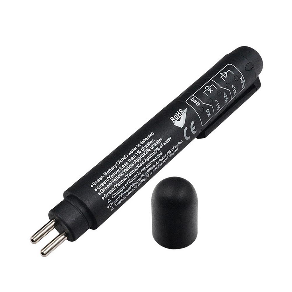 Stylo de détection d'huile de frein, outil de Test automatique de véhicule, testeur de fluide de frein LED/stylo de détection/détecteur de fluide de frein, OBD2: Default Title