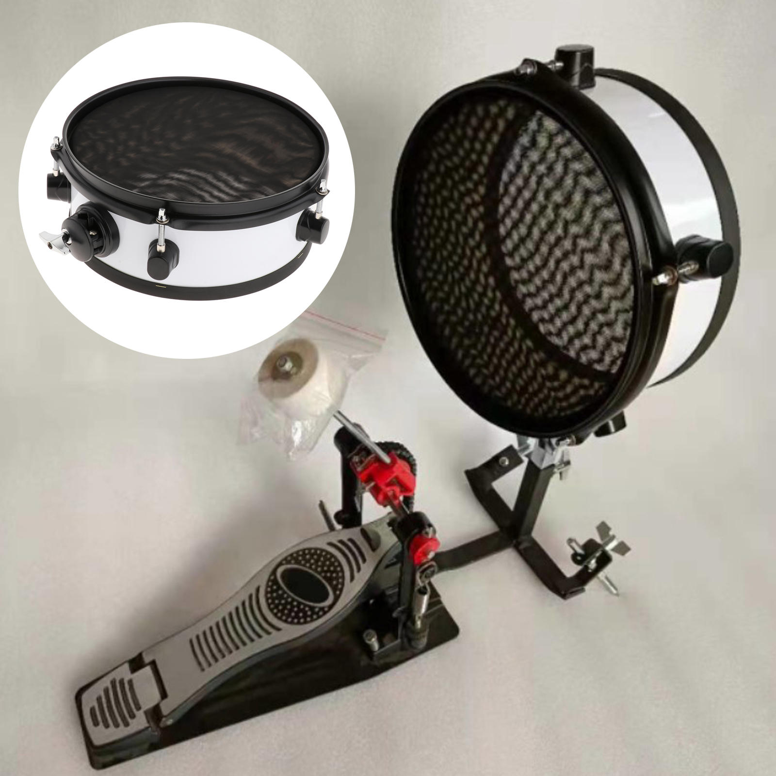 Practice Drum Drumhead Volume Drum Mute Silent Practice Drums Drum Practice for Training Beginner