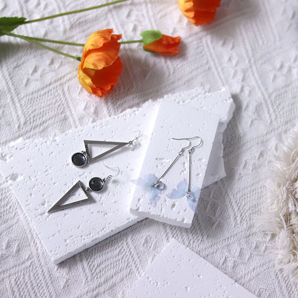 Schmuck Anzeige Stand Gips Tablett bilden, Erbsen schale leere Modellierung einfache Modellierung Halskette Schmuck Anzeige Tablett Silikon bilden
