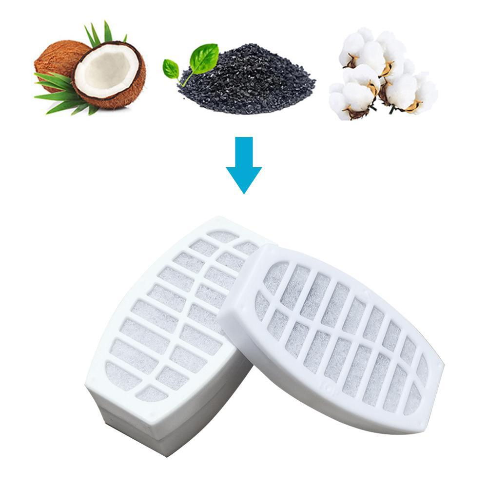 1pc Replaced Activated Carbon Filter For Cat Water Drinking Fountain Replacement Filters Pet Dog Fountain Dispenser Accessories