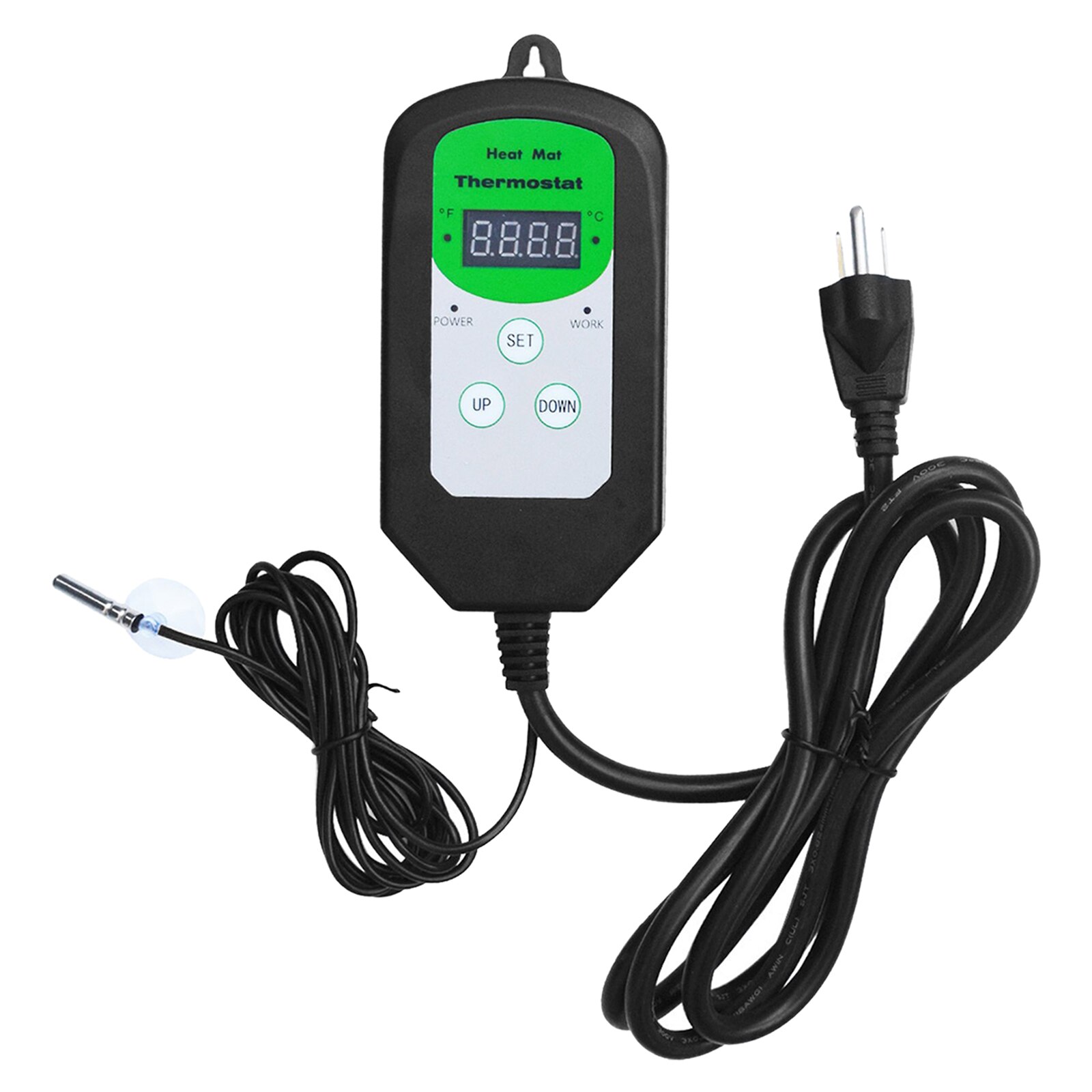 Digital Heat Mat Thermostat Controller for Pets, Small Animals Reptiles