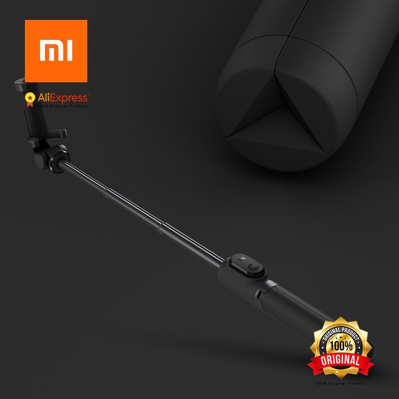 Voor Xiaomi Originele Opvouwbare Statief Selfie Stok Bluetooth Selfiestick Met Draadloze Sluiter Selfie Stick Voor iPhone Android