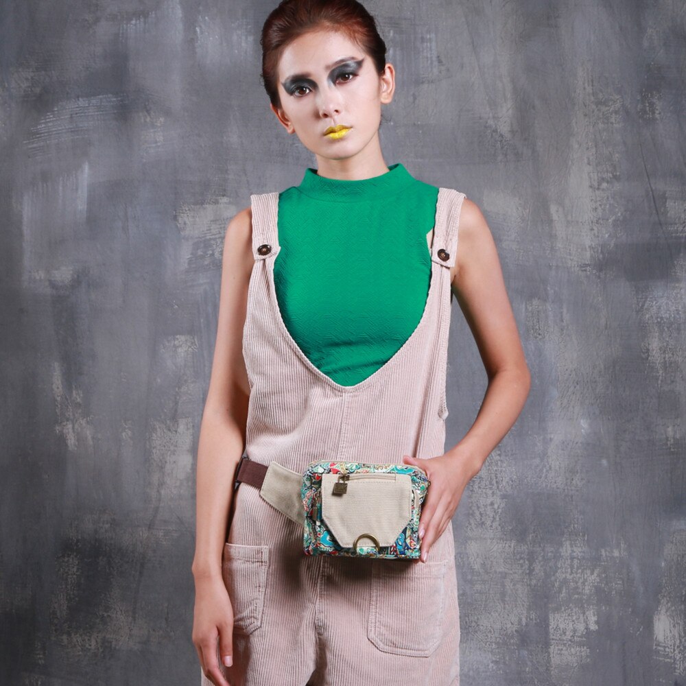 Daypack Time-limited Limited Shoulder Bags Flap Denim Leisure Female Han Banchao Small Pocket Bag Waist Mail
