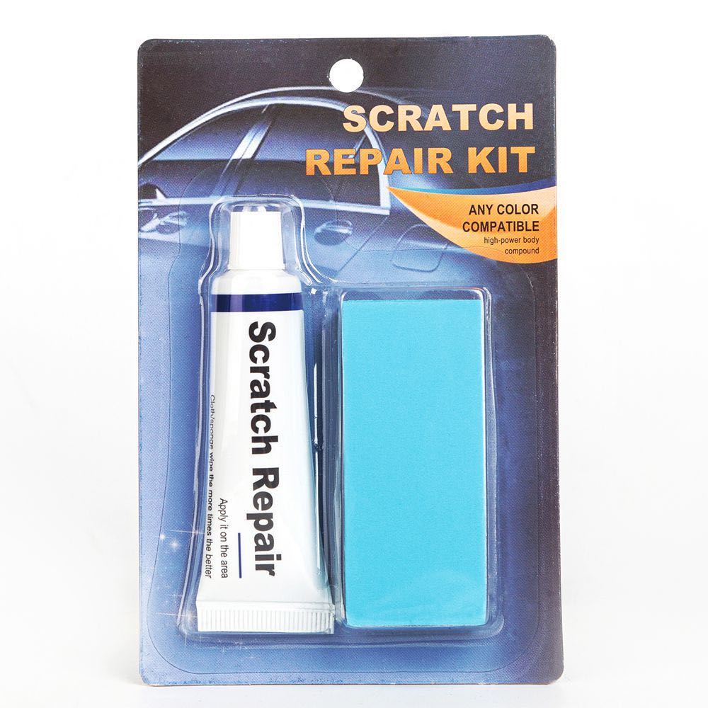 Auto kras reparatieset 1 set auto carrosserie polijstset schuurpasta lakverzorgingsset auto-onderdelen krassen bestrijden vlekken verwijderen wax