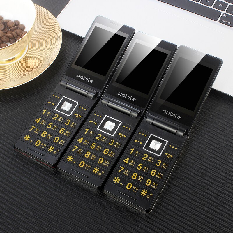 Mafam di contralto Livello Cellulare di Grandi Dimensioni 3.0 "Velocità di Visualizzazione Quadrante di Alta Classe di Vibrazione Del Cellulare Russo Caso Chiave di Trasporto no FM Grande tastiera Ebraico