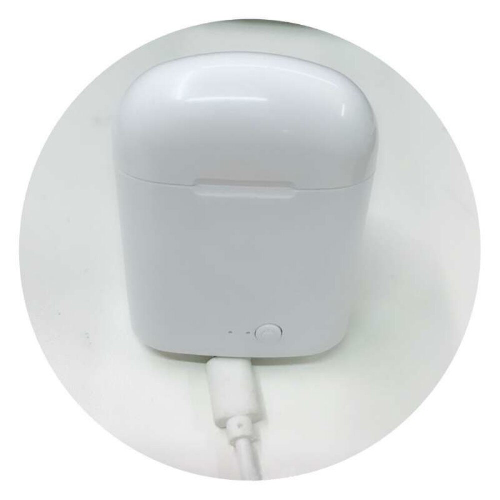 Pour i7S TWS Bluetooth 5.0 écouteurs sans fil casque stéréo basse casque écouteurs avec micro boîte de charge pour iphone Samsung