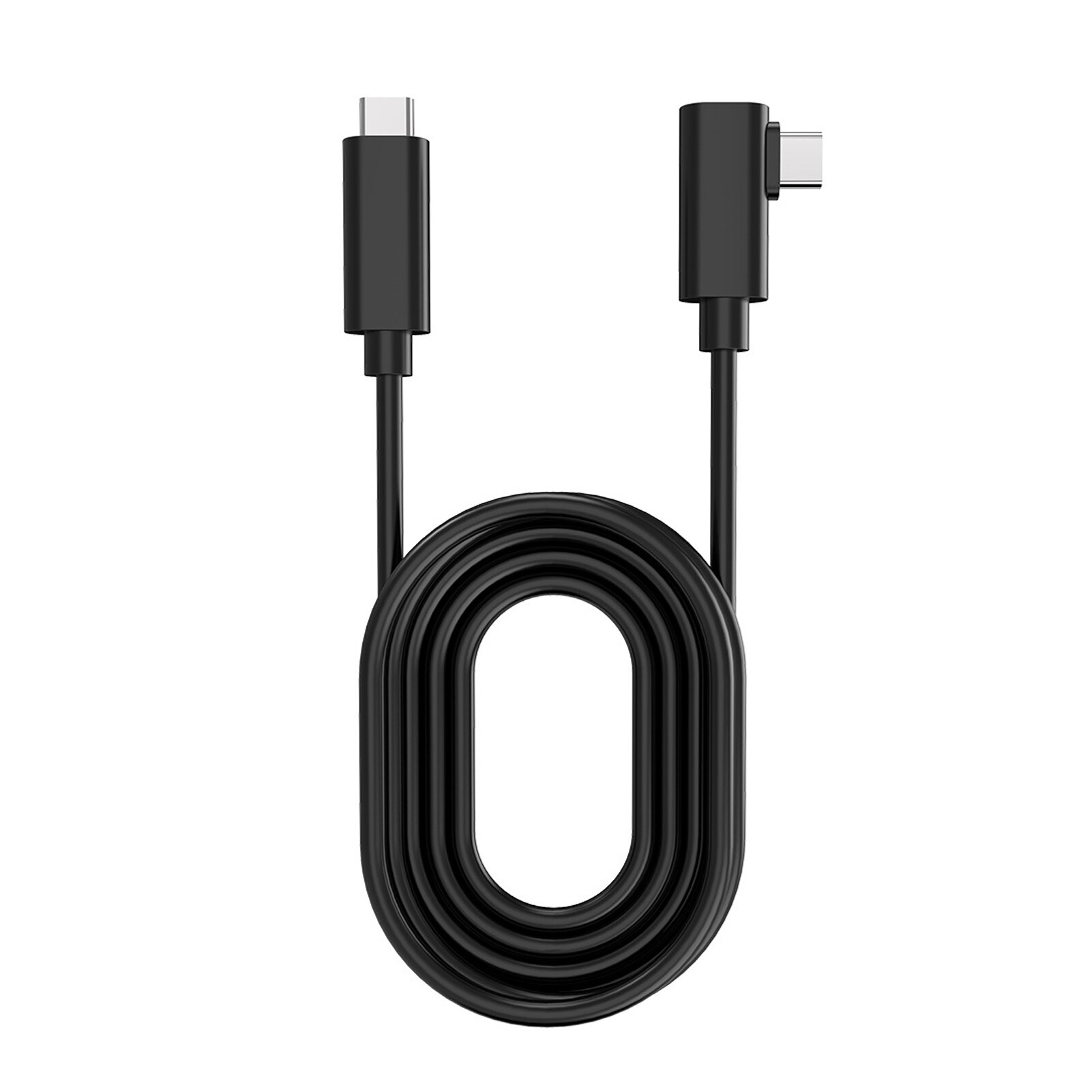 Datakabel Usb Type-C Aansluitsnoer Voor Oculus Quest Vr Vr Link Type-C Kabel Usb3.1 Type-C 90 Graden Side Bocht Vr Accessoires: 5m