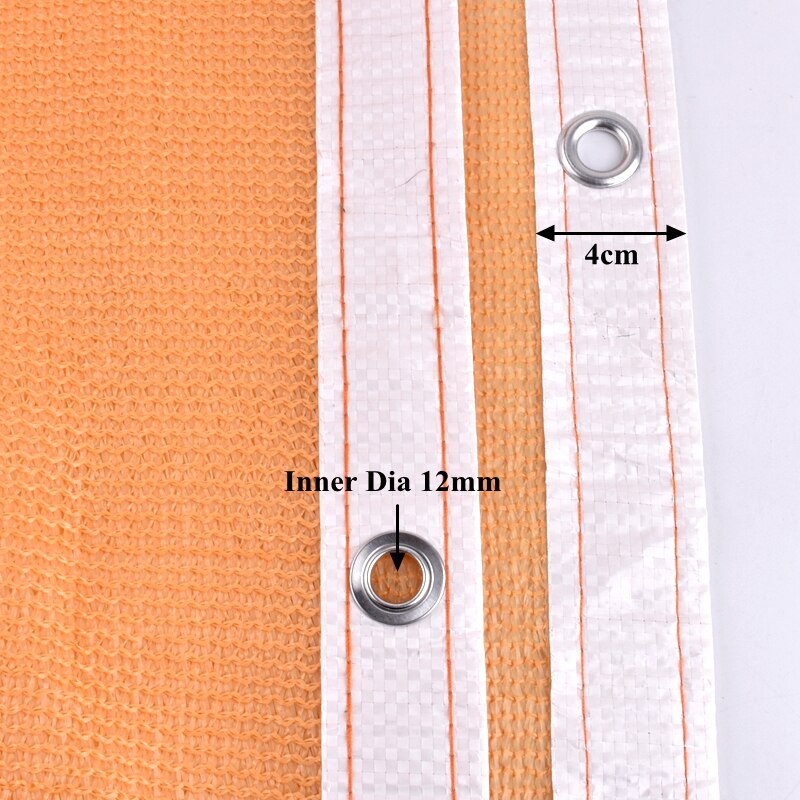 Beige Anti-Uv Sonnenschirm Netto Balkon Privatsphäbetreffend Sicherheit Netz Sukkulente Schattierung Netz Außen Markise Schwimmen Schwimmbad Sonne Sonnensegel