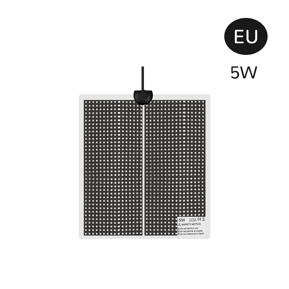 5-45w reptielen warmtemat klimwarmers verwarmingsmatten instelbare temperatuurregelaar matten reptielenbenodigdheden /us/uk/au plug #15: 8