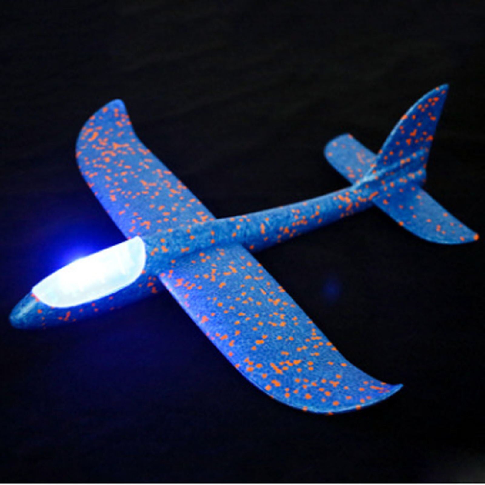 Foam Throwing Glider Toy Airplane Aircraft Multiple Colour Toy Hand Airplane Model Glow Toys Throw The Plane ألعاب منتج جديد: H