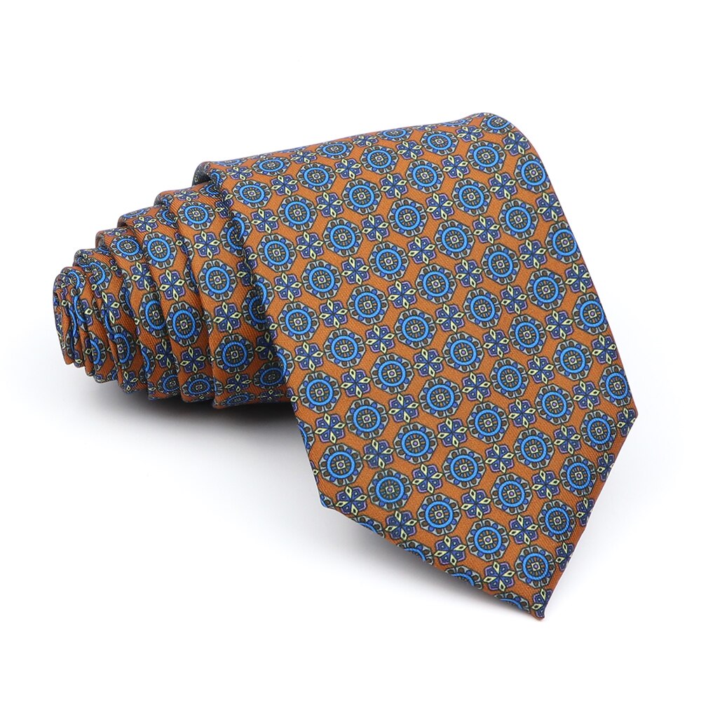 Super Zachte Zijde Stropdas Bruiloft Accessoires Cadeau Voor Mannen Rode Kleurrijke Bloemen Stropdas Casual Man &#39;S Stropdas Vintag Suits