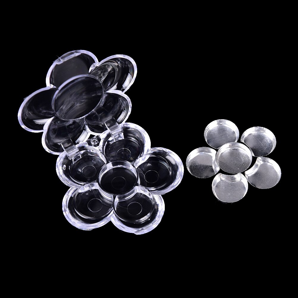 Brochas de maquillaje cilindro hueco caja de pinceles cosméticos soporte de almacenamiento vacío soporte bolso con pinceles de cosmética organizador cepillos herramientas de maquillaje: Clear