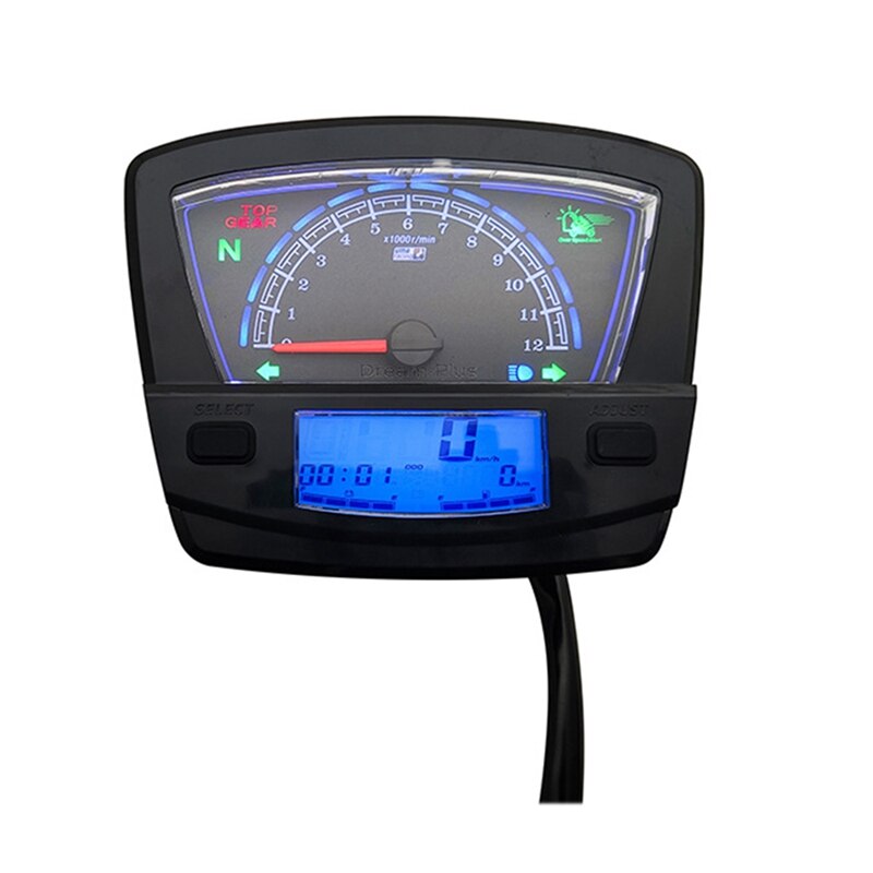 Digitale Meter Ex5 Voor Honda Ex5 Droom Meter Cop Uma Lcd Speed Display Droom Snelheidsmeter Kilometerteller