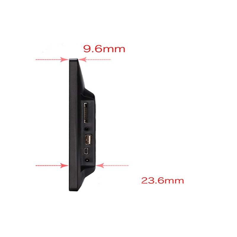 10.1 "HD fotografia cyfrowa obraz w ramie Mult-odtwarzacz multimedialny MP3 MP4 budzik na prezent