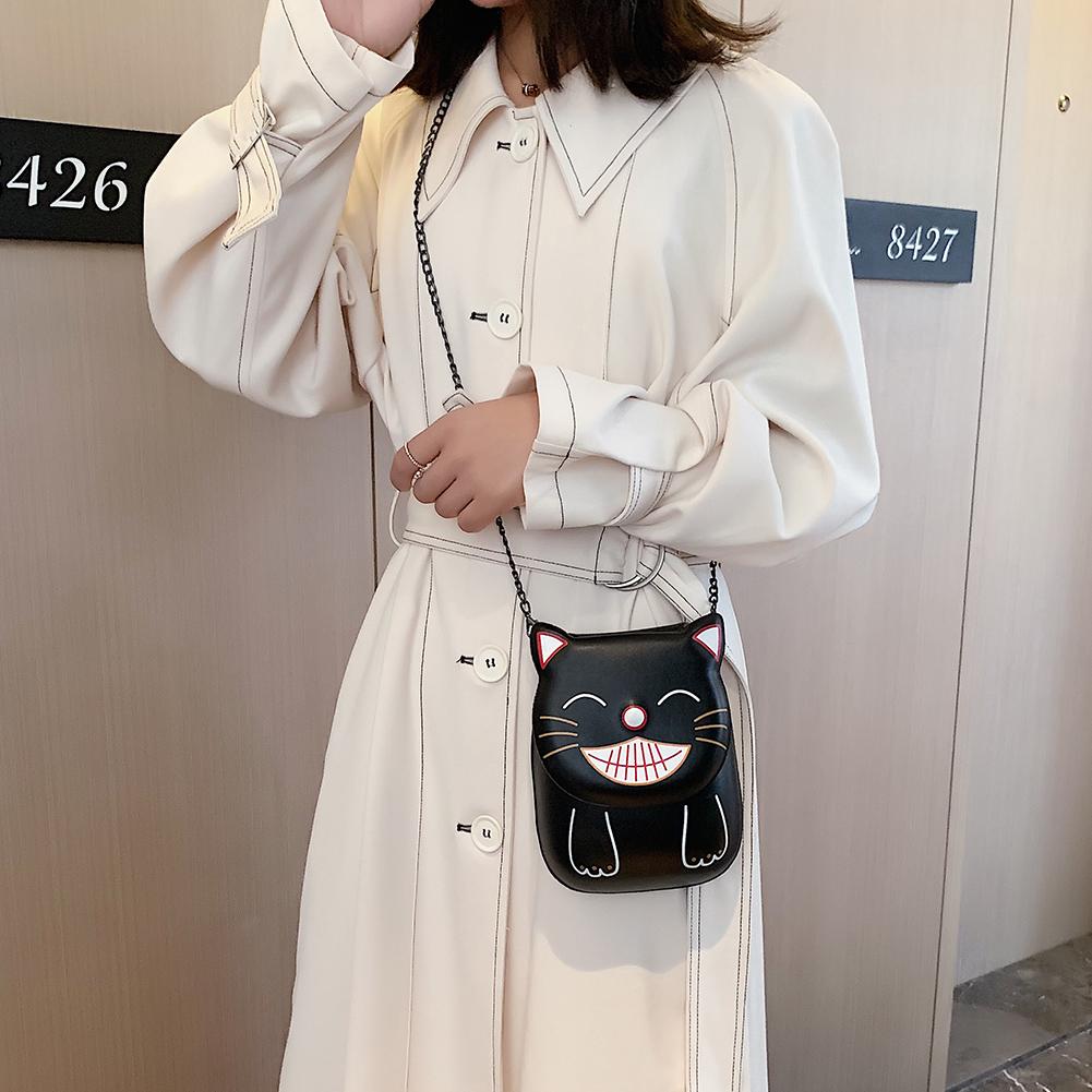 Handtassen Vrouwen Kleine Lederen Tas Keten Crossbody Tas Cartoon Leuke Messenger Bags Voor Wandelen En Reizen