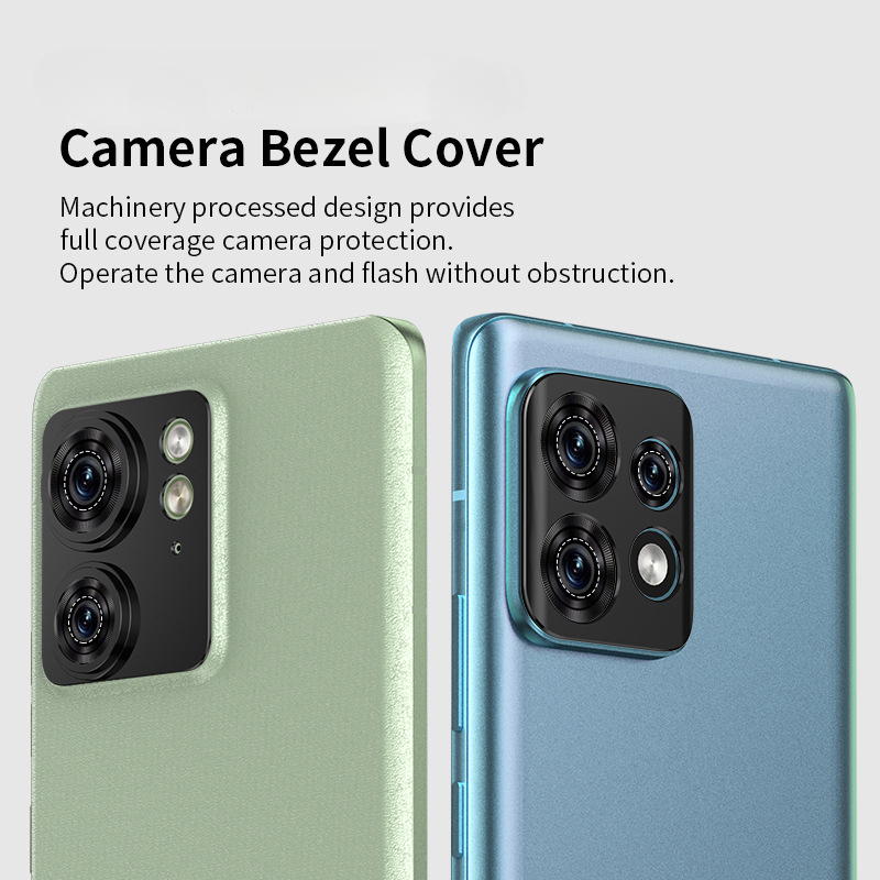 Aluminium Kamera Objektiv Schutz Für Motorola Kante 40 Profi 5G Schutzhülle Kamera Abdeckung Für Moto Kante 40 Profi Kamera objektiv Hülse fallen