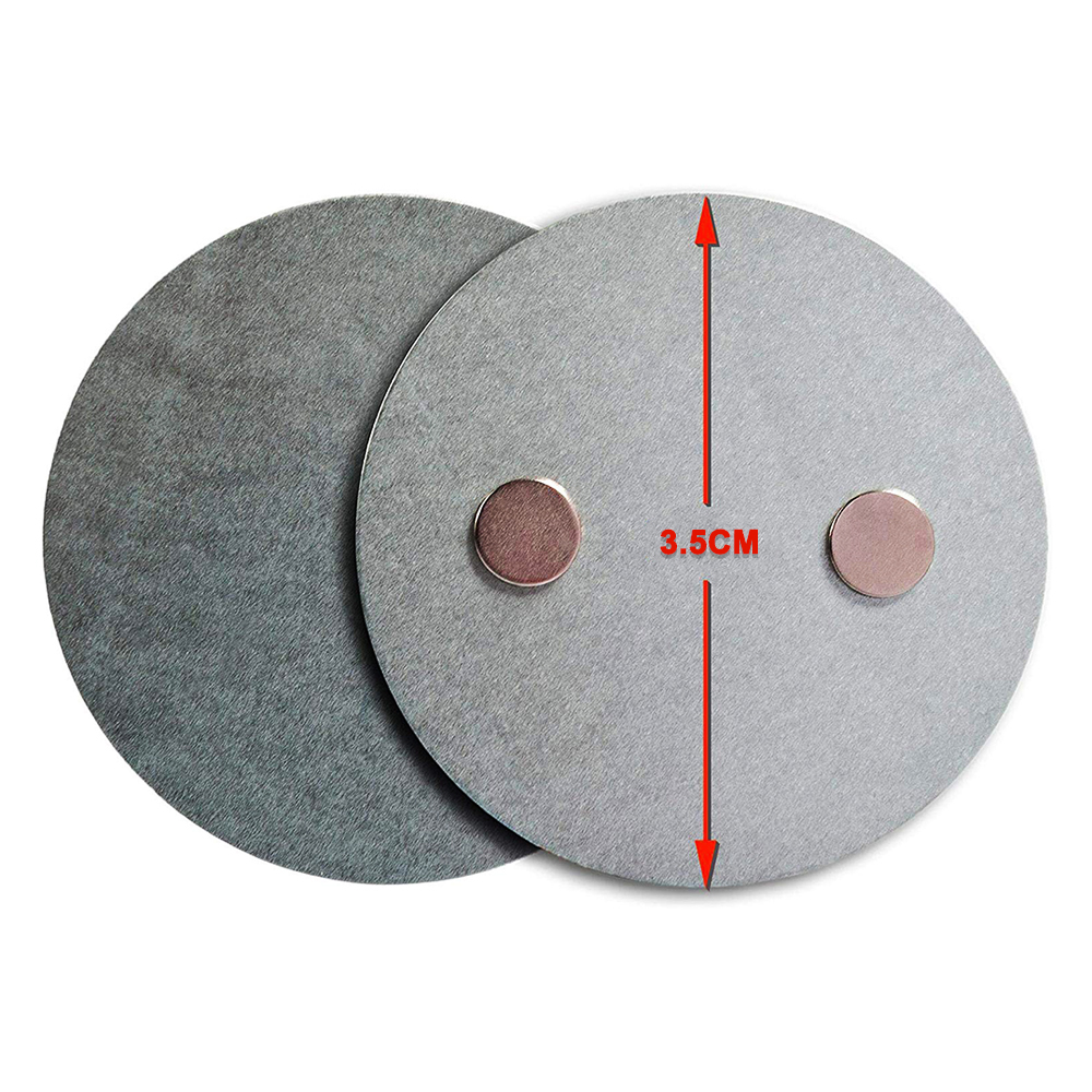 5Pcs Magnet Stickers Smoke Detector Holder Fire Detector Magnet Smoke Detector Sticker Smoke Sensor Magnet without Screws