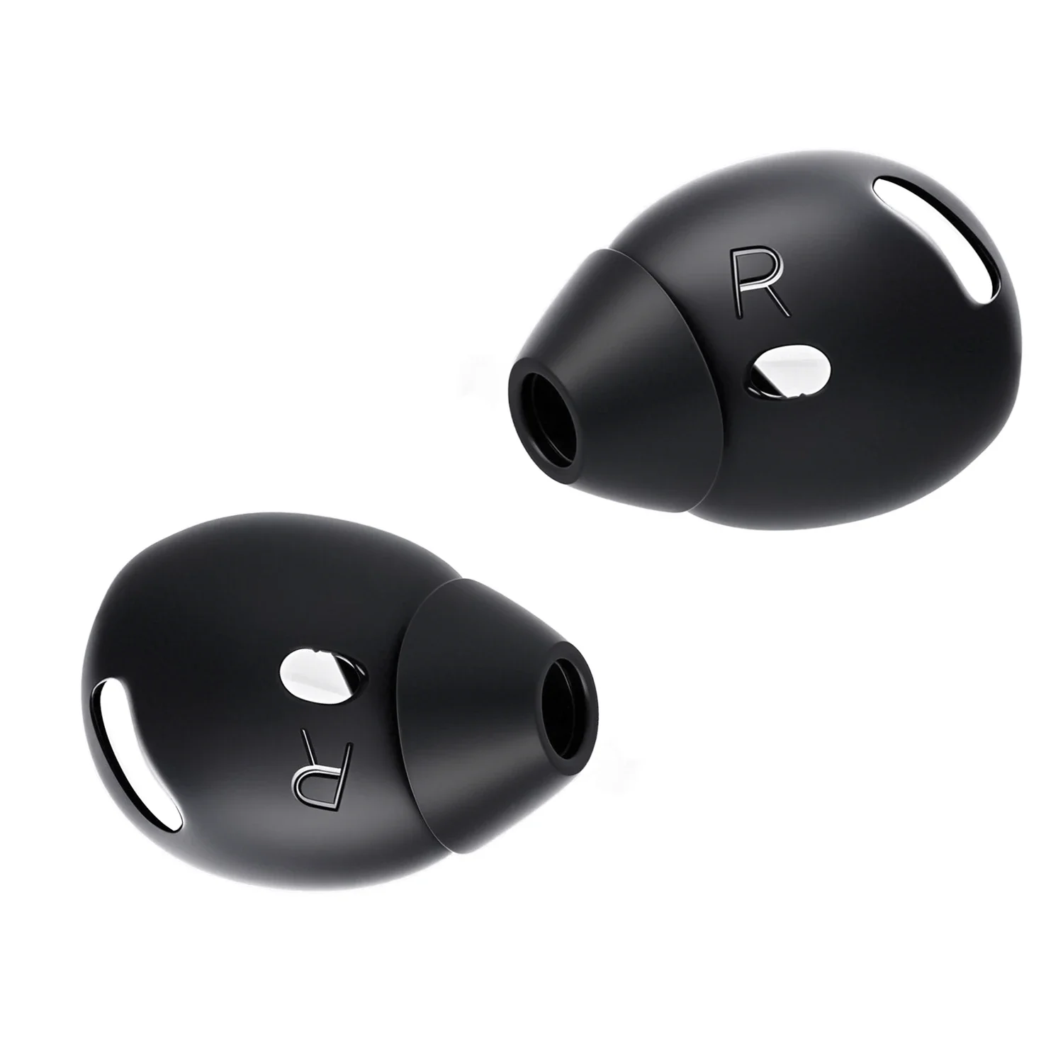 Almohadillas antipérdida para auriculares, funda de silicona para Apple AirPods 4th, almohadillas antideslizantes para AirPods4, funda protectora para tapones para los oídos: 3XS / Marrón