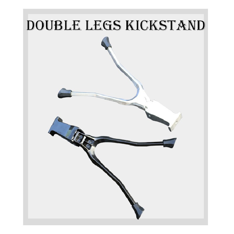 Bicycle Kickstand Double Leg Kickstand for 20" 24" 26 700C Bequille Velo Soporte Bicicleta Bike Support Stand Bicycle Bike Stand