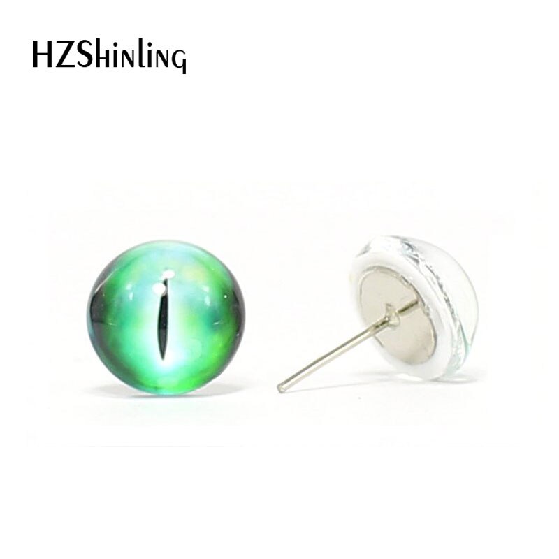 3 Pairs 12Mm Handgemaakte Glazen Ogen Twinkle Monster Ogen Glas Cabochons Diy Dier Huisdieren Ogen Accessoire: EE04