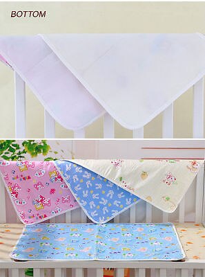 Willekeurige Levering! Draagbare Urine Mat Waterdicht Baby Baby Beddengoed Veranderende Nappy Cover Pad