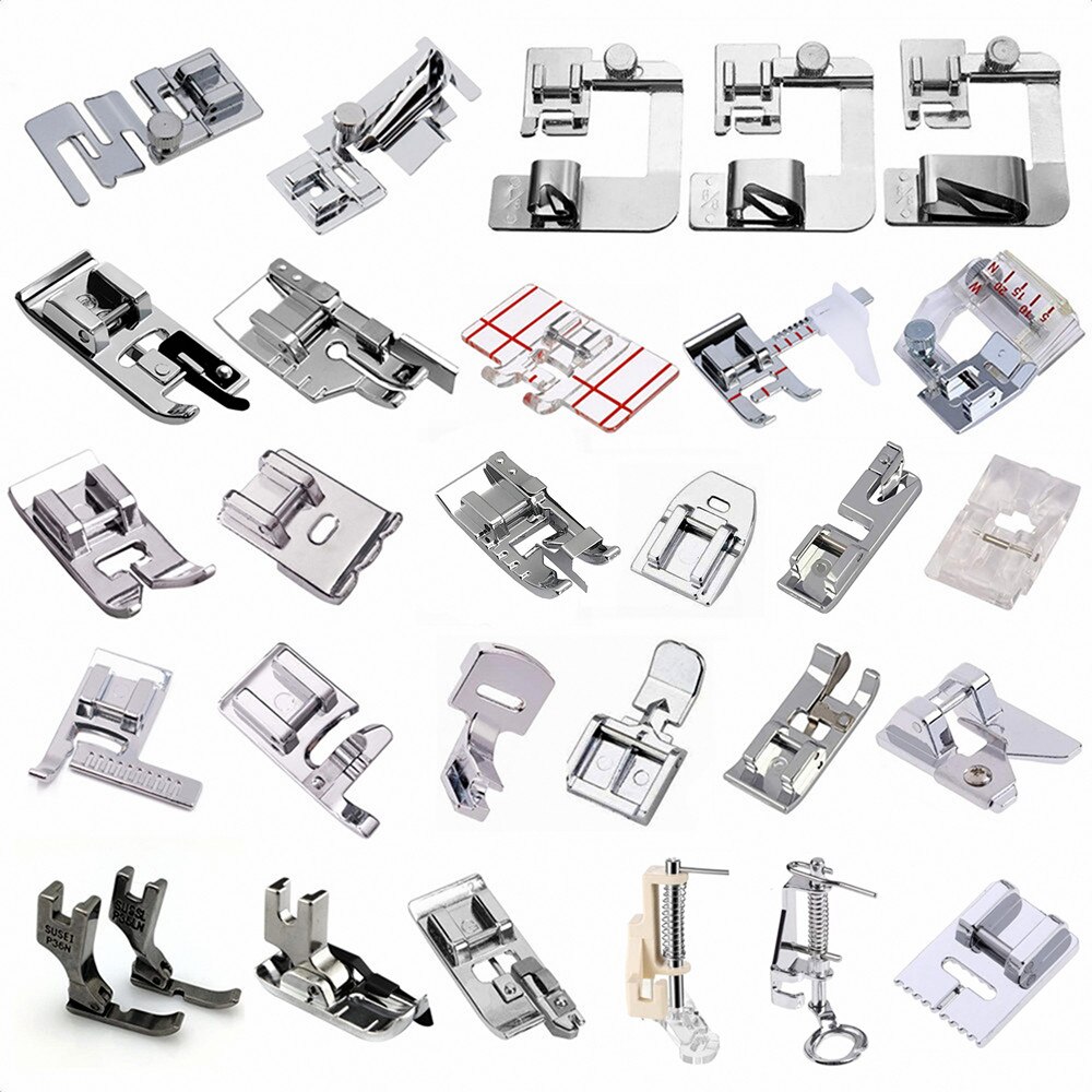 Elastische Koord Band Stof Stretch Binnenlandse Naaimachine Part Accessoires Voet Presser #9907-6 7YJ26-2
