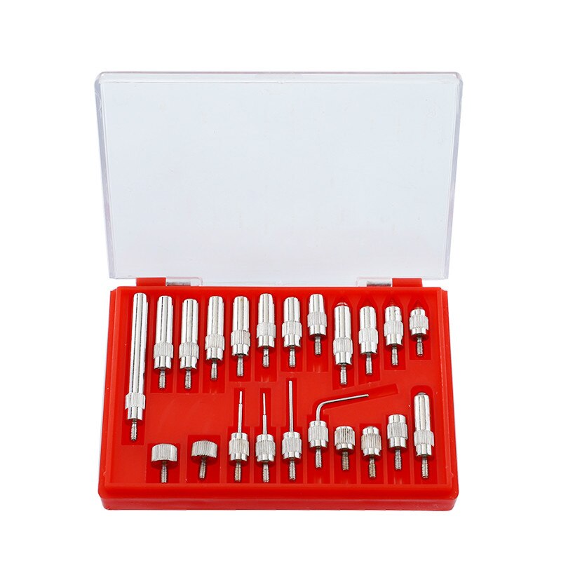 Messuhr Messgerät 0-10mm/0,01mm Stoßfest Messuhr Gewinde 2,5mm 22 stücke Geformt sonde Eingestellt Sauerei Werkzeuge: A