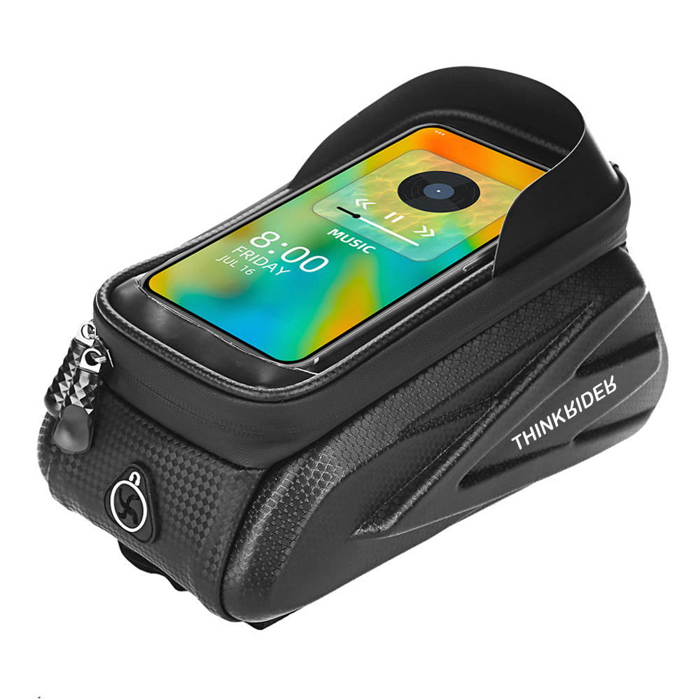 ThinkRider Fahrrad Tasche 2L Rahmen Vorne Rohr Radfahren Tasche Fahrrad Wasserdichte Telefon fallen Halfter 7 Zoll Touchscreen Tasche Zubehör