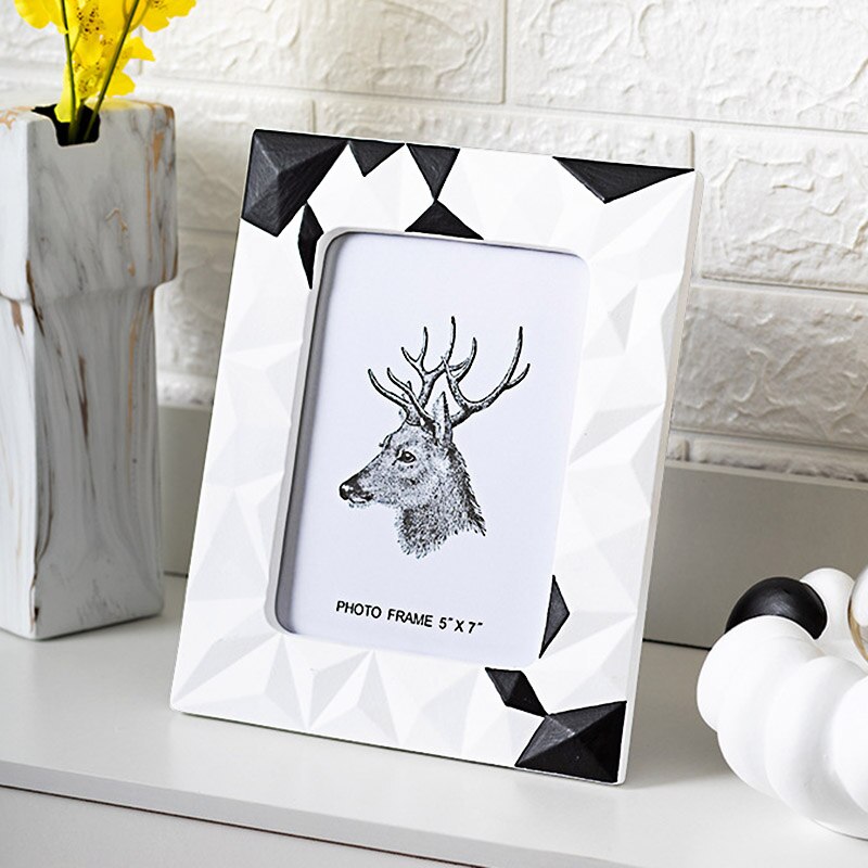 Luxury Light Style Handmade Ceramic Photo Frame 10X15 13X18cm Photo Frame Photo Frames