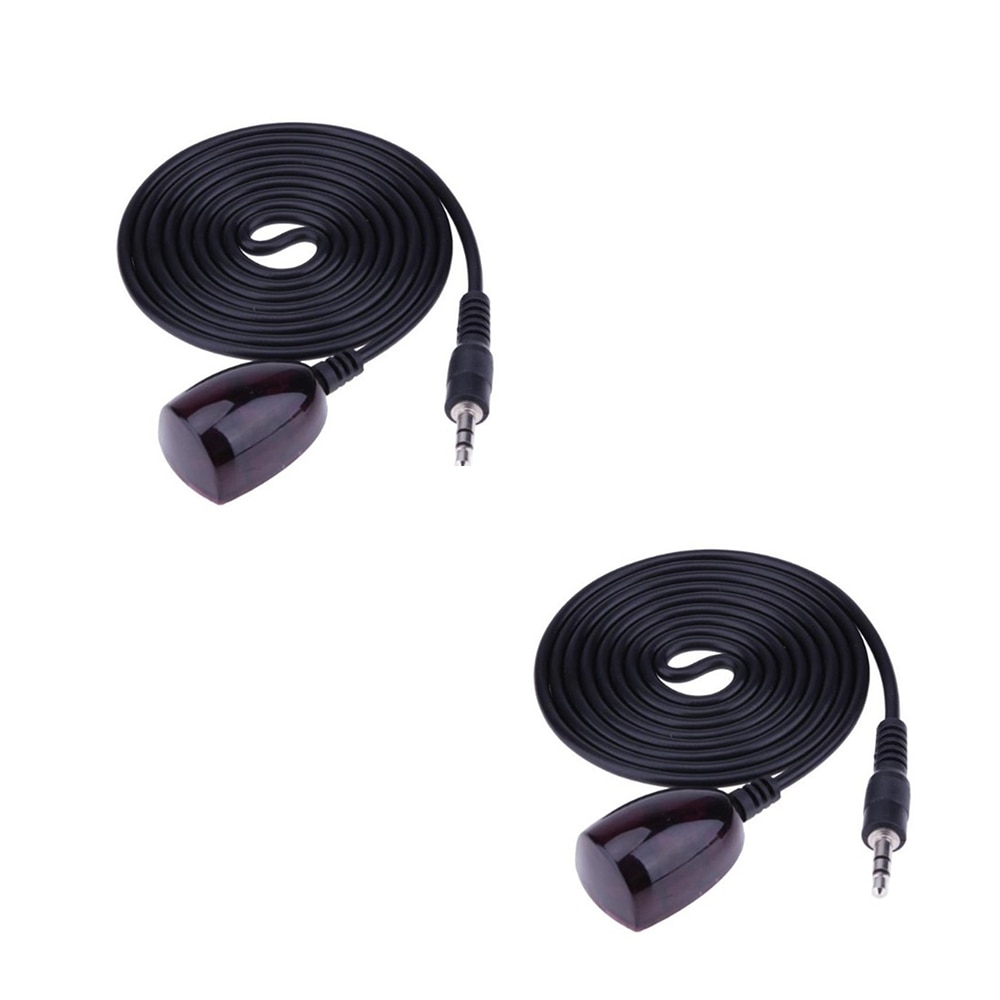 IR Receiver Cable External 38kHz Infrared Sensor 3.5mm Jack Plug Wire Extender Repeater Extension Cables For TV DVD Home Theatre