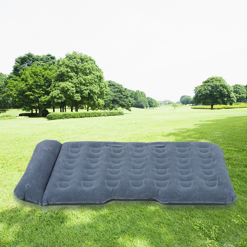 Colchón inflable de coche dividido, cama de viaje gruesa, cama inflable trasera plegable para coche, cojín de aire al aire libre