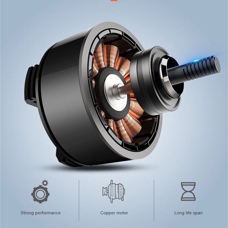 Car Mini Fan Double Head 180 Degree Rotating Adjustable Portable Cooling Cooler SUB