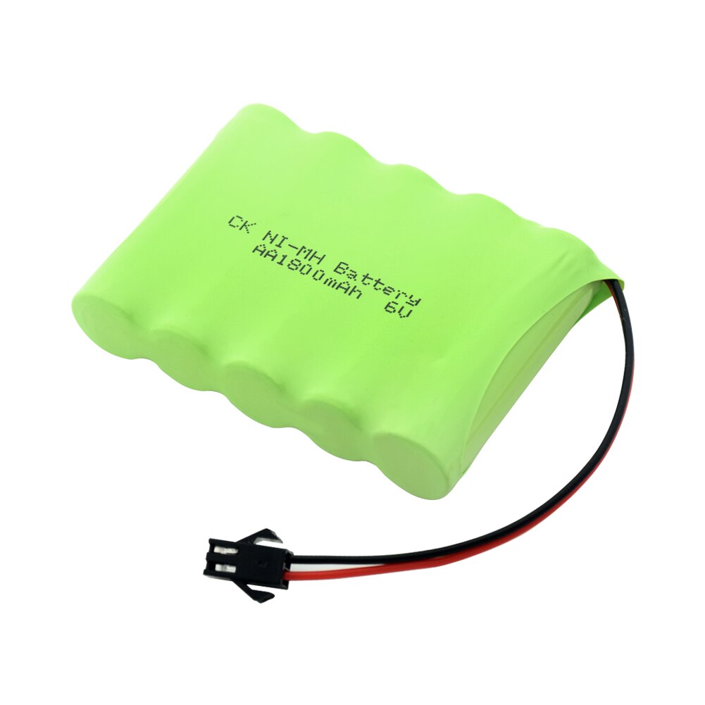 6V 1800mAh NI-MH AA Battery for RC Toy Electric toy security facilities electric toy AA battery 6v battery group L6.2/SM 2P PlUG